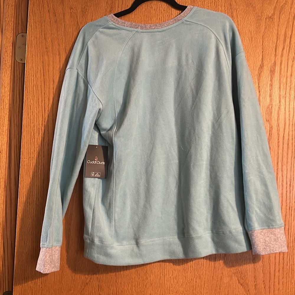 Cuddl Duds Soft Fleece Pajama Set - Picture 5 of 9